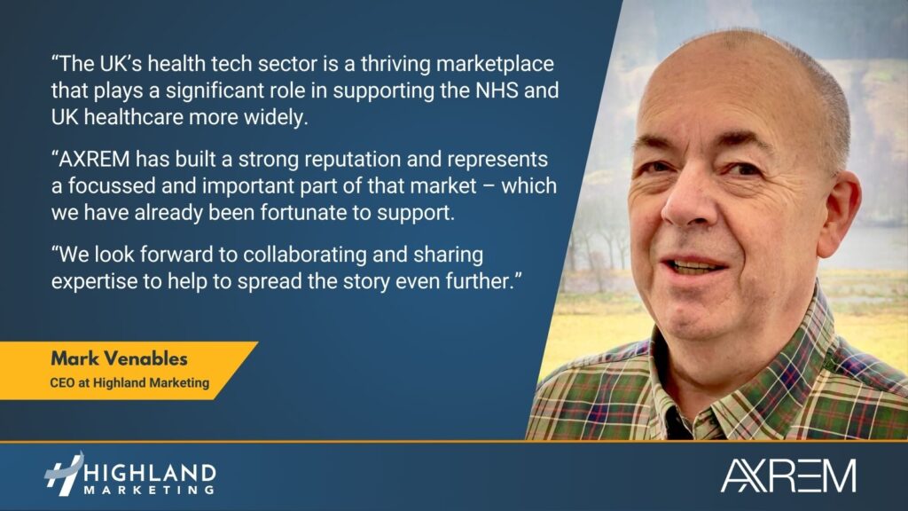 Mark Venables, CEO for Highland Marketing